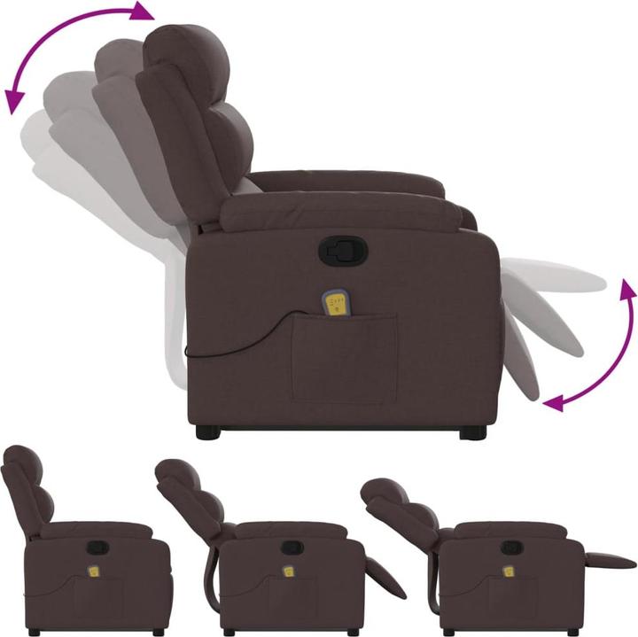 Image du produit vidaXL Massagesessel mit Aufstehhilfe