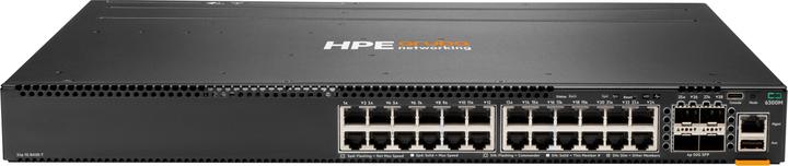 Productafbeelding HPE E Aruba Switch, 24 poort en 4 poort SFP56, Layer 3, stapelbaar, 1U, One Touch Deployment (28 ports)