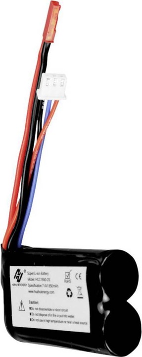 Image du produit Reely Accu de propulsion (L x l x H) 56 x 34 x (7.40 V, 850 mAh)