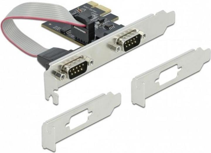 Actual product image Delock PCI Express card 90001 2x serial / RS-232