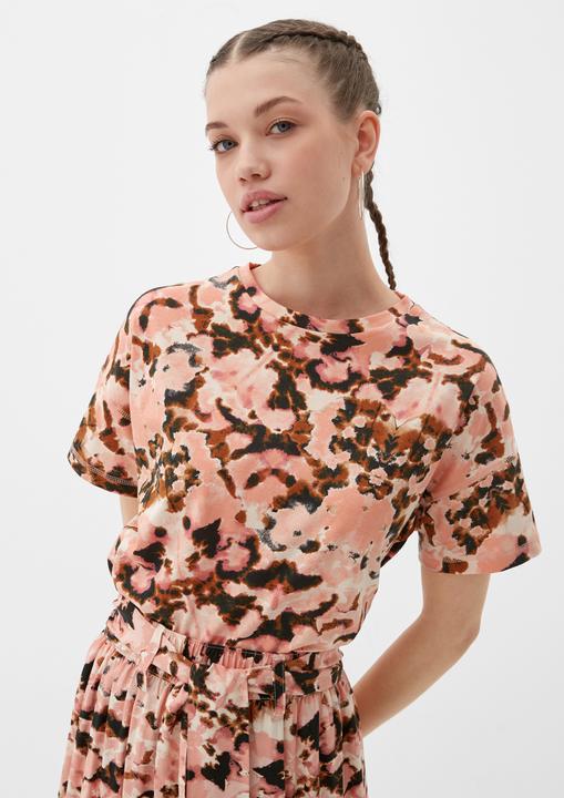 Image du produit S.Oliver T-Shirt Baumwollshirt mit Allover-Print (XL)