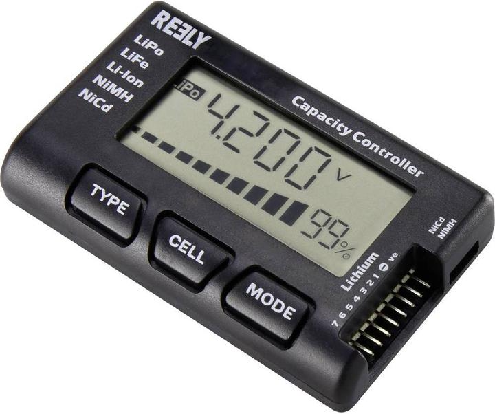 Reely LiPo-Checker adatto alle celle: 1
