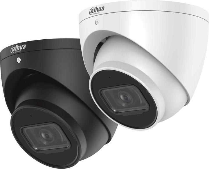 Produktbild Dahua 8MP WizSense Eyeball Camera IPC-HDW3841EM-AS Black IPC-HDW3841EM-AS-B (3840 x 2160 Pixels)