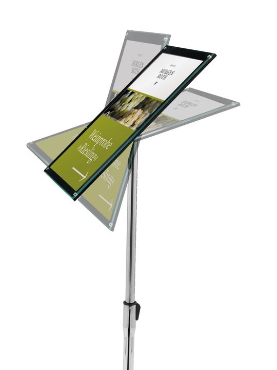 Productafbeelding Deflecto Brochurestandaard Superieur beeld (A3)