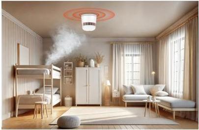 Productafbeelding Woox R7305 Slim Zigbee rookalarm