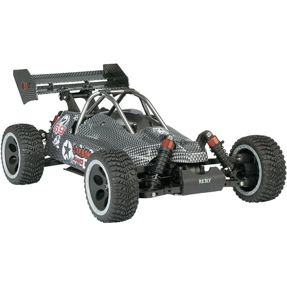Thumbnail - Reely 1:10 Buggy Kompletträder Fighter Loch-Design Schwarz 2 St.