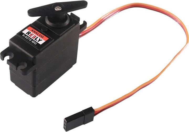 Actual product image Reely Micro servo Analogue servo Gear material: Metal Connector system: JR