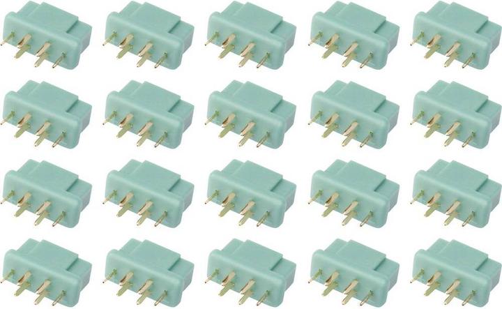 Actual product image Reely RE-6799050 Battery socket MPX gold-plated 1 pc.