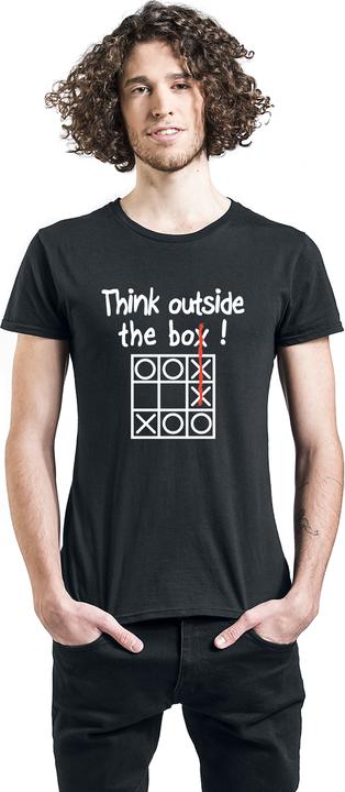 Produktbild Gaming-Sprüche Think Outside The Box (M)