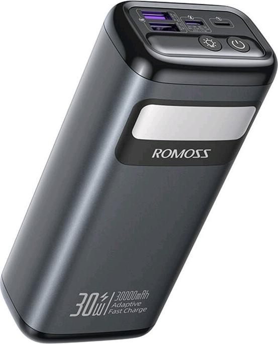 Image du produit Romoss Powerbank PMT30 30000mAh 30W (black) (30000 mAh, 30 W, 111 Wh)
