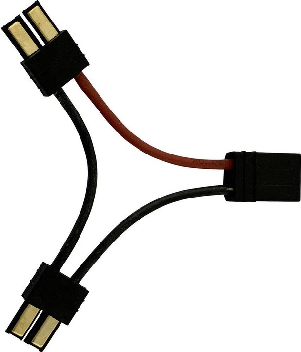 Actual product image Reely TRX-Y cable (2 batteries in series), 7 cm