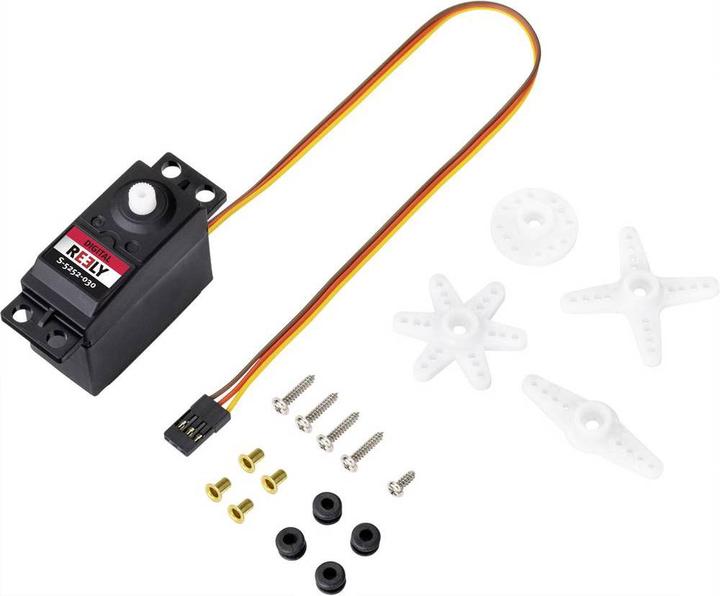 Produktbild Reely Standard-Servo S-5252-030 Digital-Servo Getriebe-Material: Plastik Stecksystem: JR