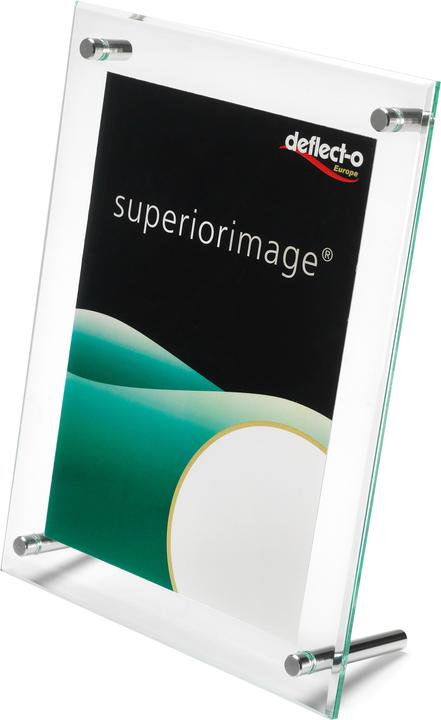 Image du produit Deflecto Présentoir de table avec bords polis "Superior Image" incliné