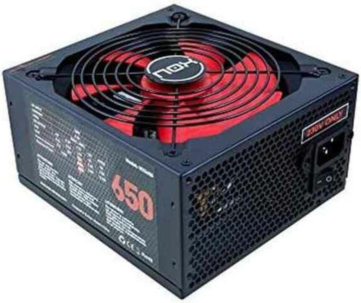 Produktbild Nox NXS650 Netzteil 650 W 20+4 pin ATX Schwarz (650 W)