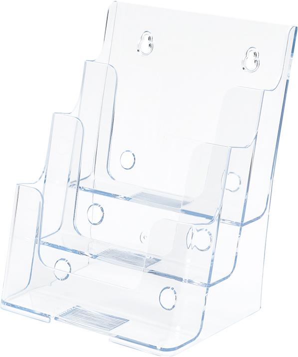 Productafbeelding Deflecto Brochurehouder "Classic" DIN A5, 3 vakken (A5)