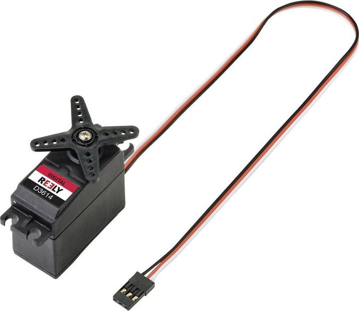 Produktbild Reely Standard-Servo D3614 Digital-Servo Getriebe-Material: Plastik Stecksystem: JR
