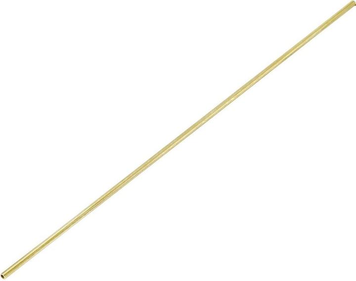 Messing Rohr Stab (Ø x L) 8 mm x 500 mm Innen-Durchmesser: 6 mm 1 St.