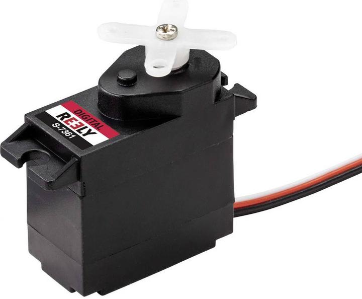 Reely Micro-Servo Digital-Servo Getriebe-Material: Kunststoff Stecksystem: JR (S