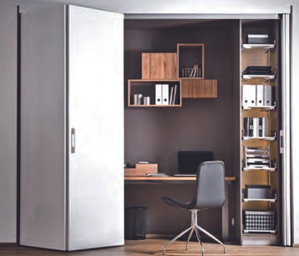 Produktbild HAWA Falt-Drehschiebetürbeschläge -Folding Concepta 25