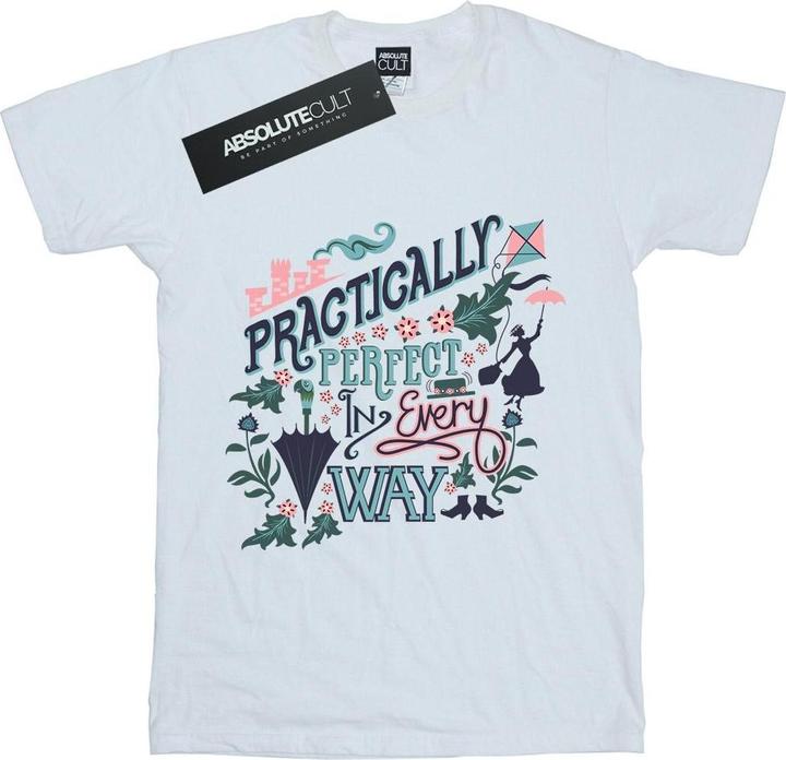 Immagine prodotto Disney Mary Poppins Practically Maglietta Uomo (M)