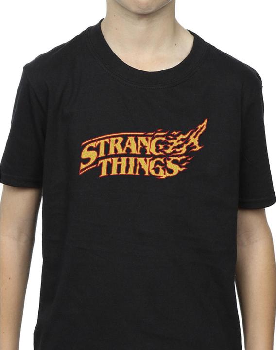 Produktbild Netflix Stranger Things Logo Breaking TShirt Jungen (140, 146)