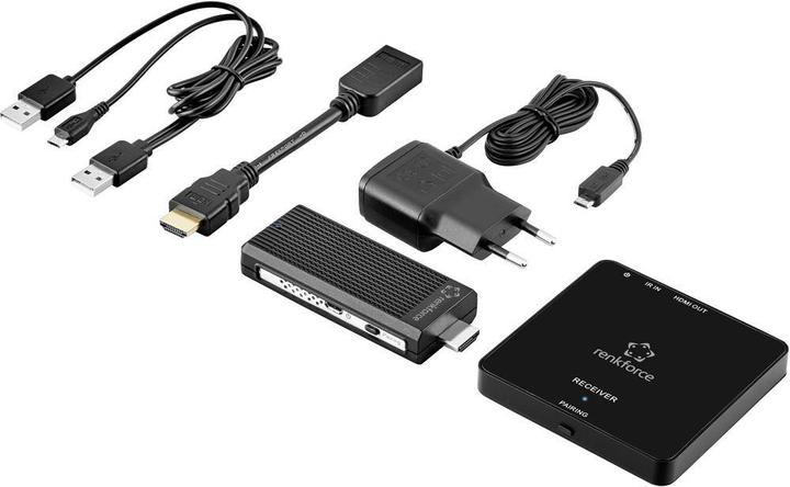 Actual product image Renkforce HDMI radio transmission (set) RF- (30 m)