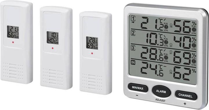 Renkforce Funk-Thermo-/Hygrometer 8 Kanal