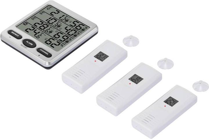Produktbild Renkforce Funk-Thermo-/Hygrometer 8 Kanal