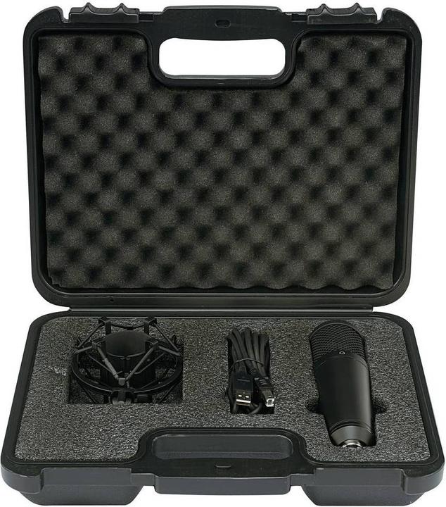 Actual product image Renkforce USB Studio Microphone CU-4 Cableg