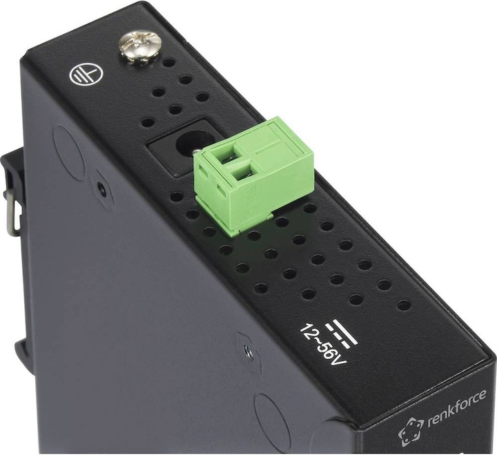 Produktbild Renkforce 5 Port Fast Ethernet Switch für Hutschiene (5 Ports)