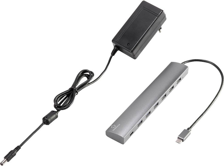 Actual product image Renkforce + (USB-C, 7 Ports)