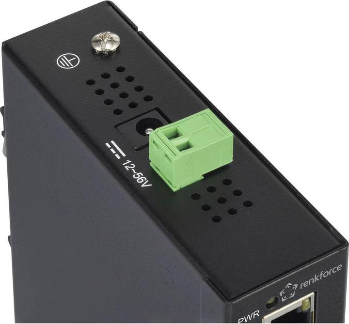 Actual product image Renkforce Industrial switch unmanaged (8 Ports)