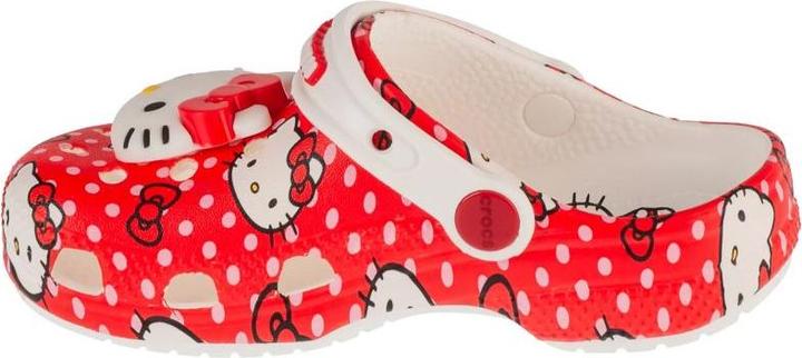 Actual product image Crocs K's HelloKittyRed Classic Clog (28)