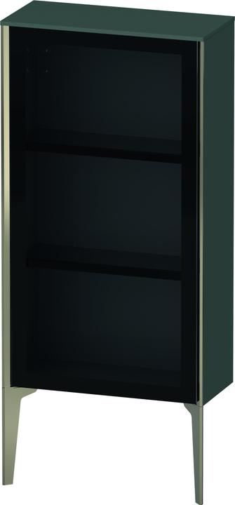 Actual product image Duravit XViu XV1361 Semi-high cabinet with glass door, vertical, right-hinged, 500x240 mm, height 89
