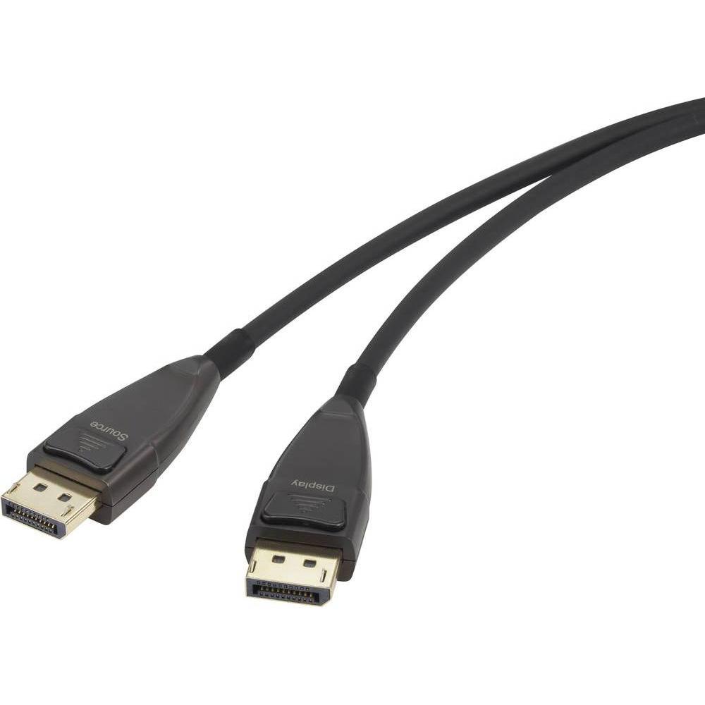 Renkforce Aktives DisplayPort 1.4 Anschlusskabel 20 m (20 m, DisplayPort), Video Kabel