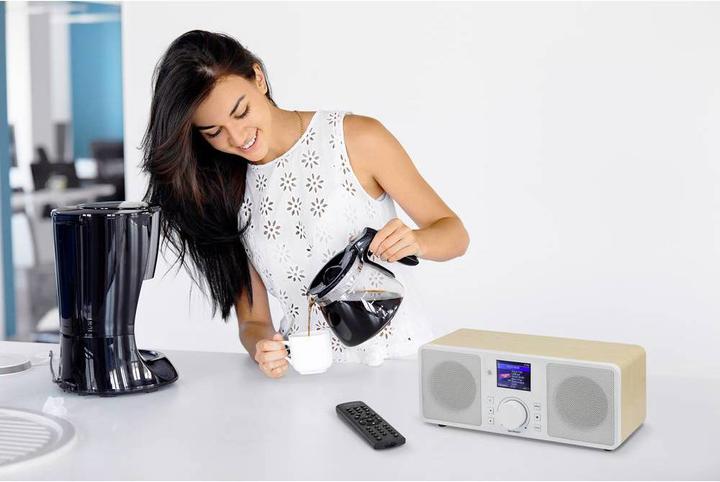 Actual product image Renkforce RF-IRDAB-RETRO1 (DAB+, FM, Bluetooth, Wi-Fi)