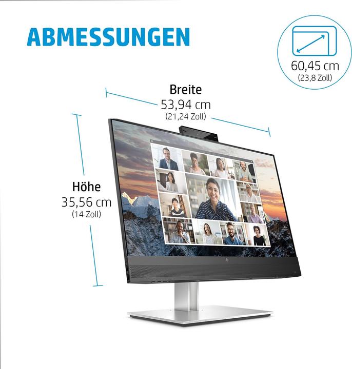 Immagine prodotto HP E24m G4 (1920 x 1080 pixel, 23.80")