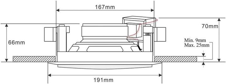 Produktbild Renkforce 130 mm ELA-Deckeneinbau-Lautsprecher (1 Stk.)