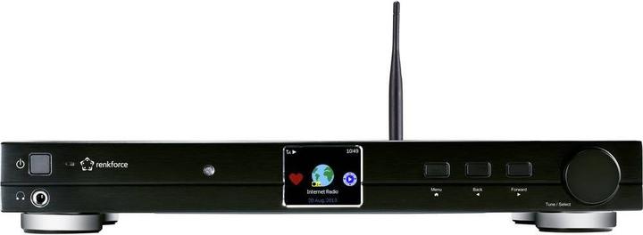 Image du produit Renkforce RF-DAB-IR 1700 HiFi Tuner DAB+ (DAB+ DAB, FM, WiFi, Bluetooth)