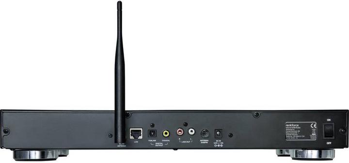 Image du produit Renkforce RF-DAB-IR 1700 HiFi Tuner DAB+ (DAB+ DAB, FM, WiFi, Bluetooth)