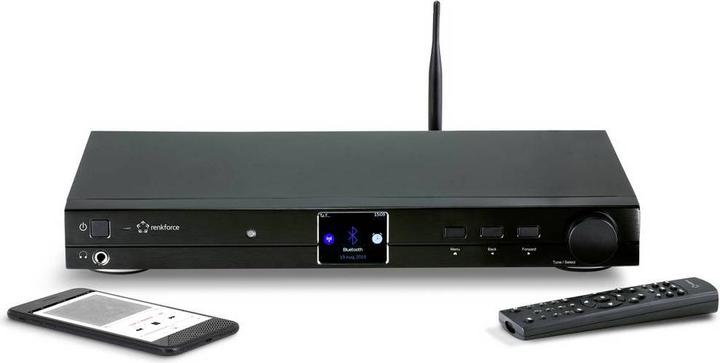 Image du produit Renkforce RF-DAB-IR 1700 HiFi Tuner DAB+ (DAB+ DAB, FM, WiFi, Bluetooth)