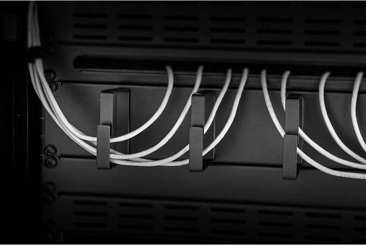 Produktbild Renkforce 48.26 cm (19”³) Rangierpanel mit 4 Kabelführungsbügeln 2 HE