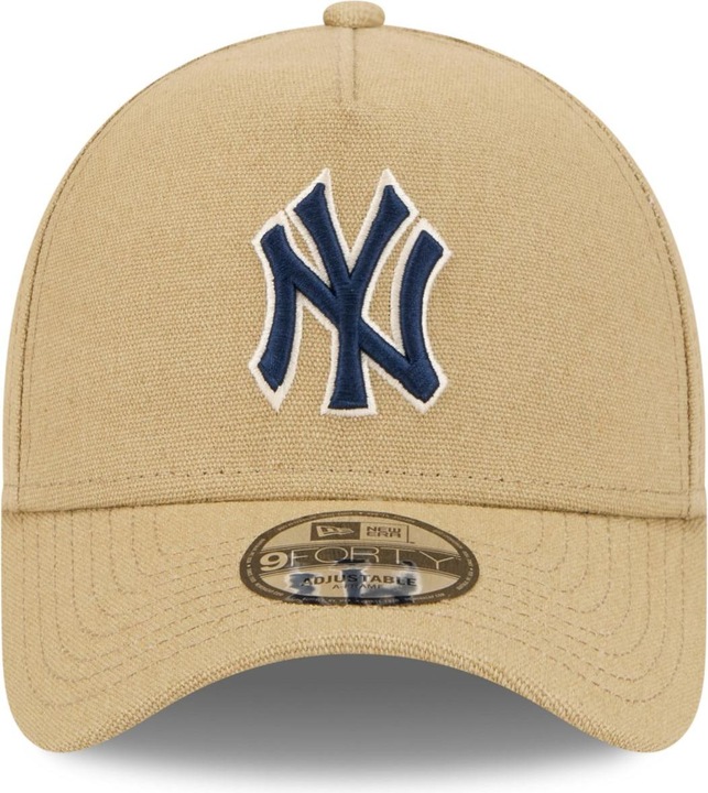 Immagine prodotto New Era Cappellino A-Frame Trucker in lino - New York Yankees beige (Taglia unica)