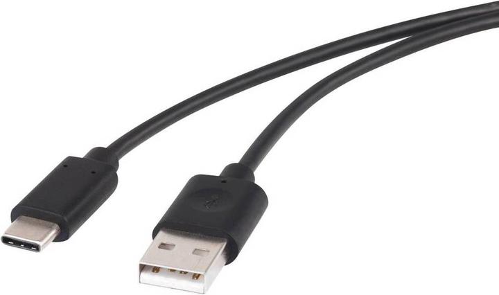 Actual product image Renkforce USB 2 connection cable A/USB-C 1.5 m (1.50 m, USB 2.0, 36 W)