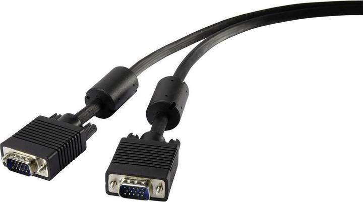 Image du produit Renkforce Câble pour moniteur SVGA avec noyaux en ferrite 0.5 m (0.50 m, VGA)