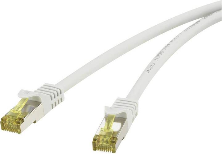 Actual product image Renkforce CAT6A (with CAT7 raw cable) S/FTP network cable 10 m (S/FTP, CAT6a, 10 m)
