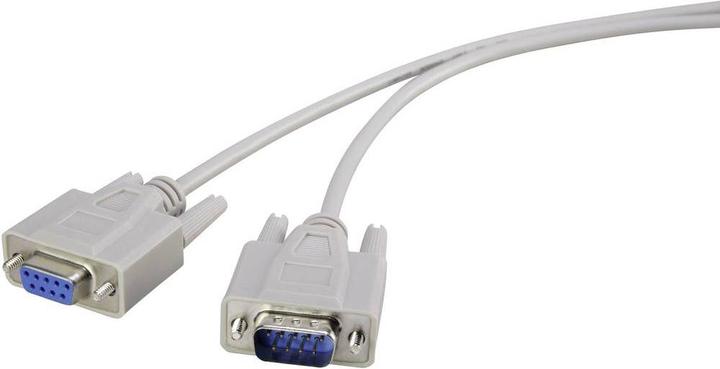 Produktbild Renkforce Serielles Verlängerungskabel D-Sub 9pol. 5 m (5 m, VGA)