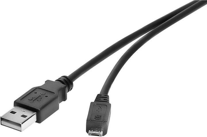 Image du produit Renkforce Câble USB 2.0 (1x USB 2.0 plug A (0.30 m, USB 2.0, 2.50 W)