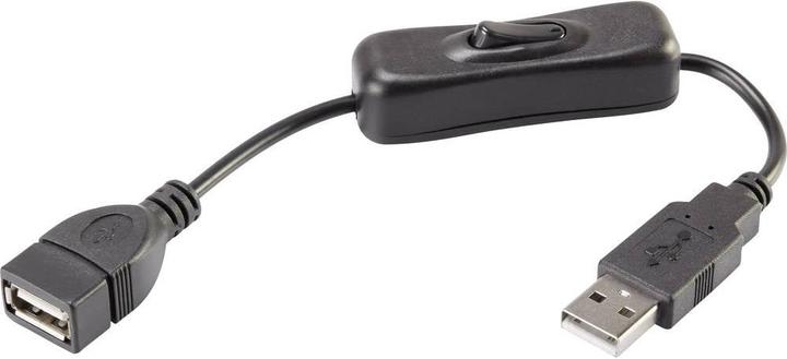 3 Cavi USB Con Interruttore On/off | Prolunga Maschio-femmina | Solo Alimentazione Per Led E Ventole