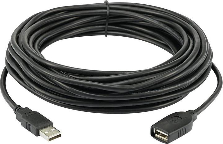 Produktbild Renkforce USB 2 Repeater-Kabel passiv 10 m (10 m, USB 2.0, 2.50 W)